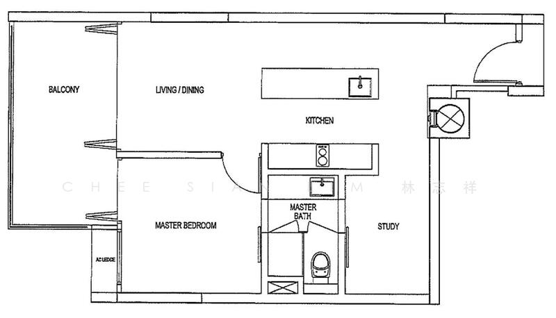 Seahill, 119 West Coast Crescent, 1 Bedroom, 667 sqft, Condominium For Rent, by Chee Sian Lim 林志祥, 20203822 - PropertyGuru.com.sg