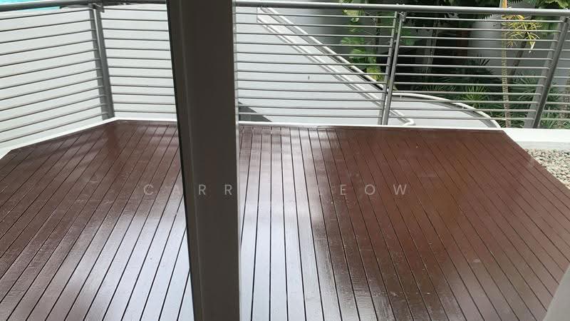 Binjai Crest, 107 Jalan Kampong Chantek, Clementi Park / Upper Bukit Timah, 5 Bedrooms, 4,650 sqft, Terraced House For Sale, by Carrie Leow, 20207495 - Balcony - PropertyGuru.com.sg