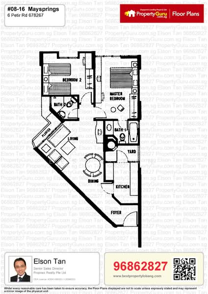 Maysprings, 6 Petir Road, 2 Bedrooms, 818 sqft, Apartment For Rent, by Elson Tan, 20217251 - PropertyGuru.com.sg
