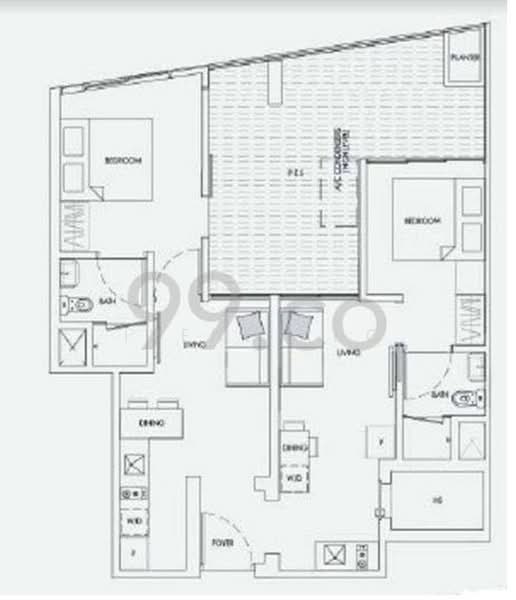 Suites 28, 28 Lorong 30 Geylang, 2 Bedrooms, 861 sqft, Apartment For Sale, by Irene Ang, 20230055 - PropertyGuru.com.sg