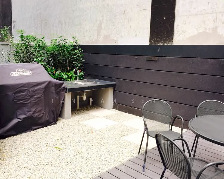 Robinson Suites, 50 Robinson Road, 2 Bedrooms, 603 sqft, Condominium For Rent, by Yam Seng Tan, 20235825 - BBQ Corner - PropertyGuru.com.sg