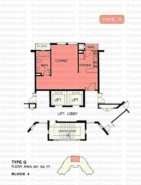 1Bed-602 sqft