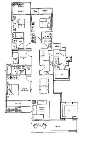 Meadows @ Peirce, 626 Upper Thomson Road, Mandai / Upper Thomson, 4 Bedrooms, 1,851 sqft, Condominium For Rent, by Lawrence Loon, 20252660 - 4Bed-1,815 sqft - PropertyGuru.com.sg