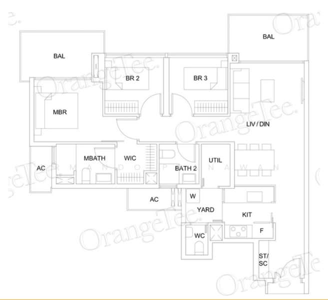 Sky Vue, Bishan Street 14, 3 Bedrooms, 1,140 sqft, Condominium For Rent, by Armando Pranawan, 20262207 - PropertyGuru.com.sg