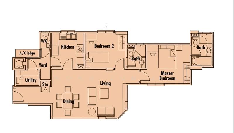 Springdale Condo, 53 Hindhede Walk, 2 Bedrooms, 925 sqft, Condominium For Rent, by Wong Jun Jie, 20263287 - PropertyGuru.com.sg
