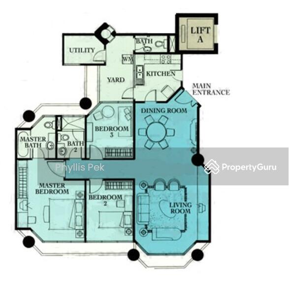 3Bed-1,389 sqft