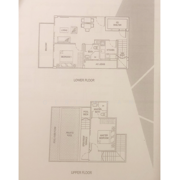 Penthouse Floorplan! 