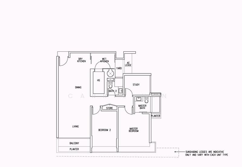 Jardin, 968 Dunearn Road, 3 Bedrooms, 1,098 sqft, Condominium For Rent, by Carrie Yin, 20333889 - PropertyGuru.com.sg