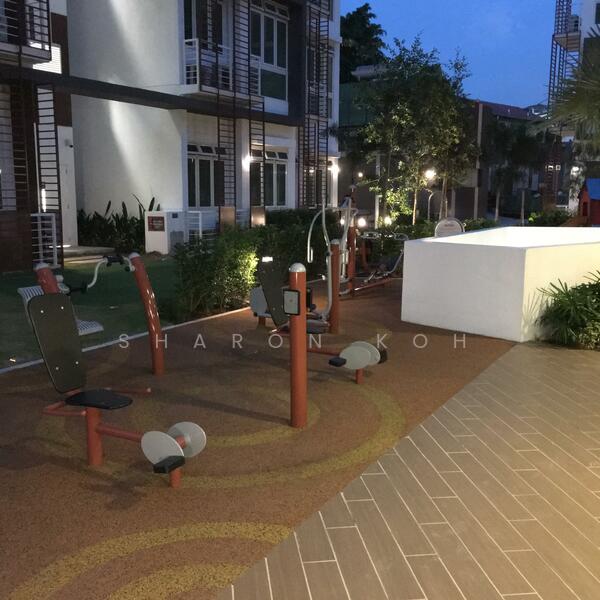 Outdoor Exercise Corner