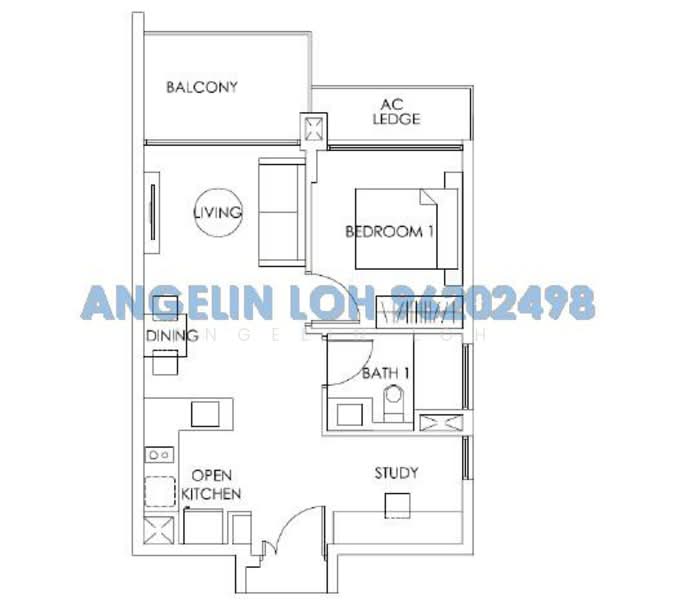Bedok Residences, 24 Bedok North Drive, 2 Bedrooms, 603 sqft, Condominium For Rent, by Angelin Loh, 20356023 - 2Beds-603sqft - PropertyGuru.com.sg