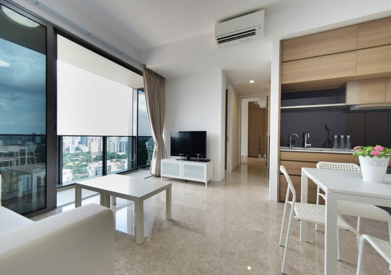 Echelon, 7 Alexandra View, 2 Bedrooms, 732 sqft, Condominium For Rent, by Juliet Lim, 20356841 - LIVING ROOM AND DINNING - PropertyGuru.com.sg