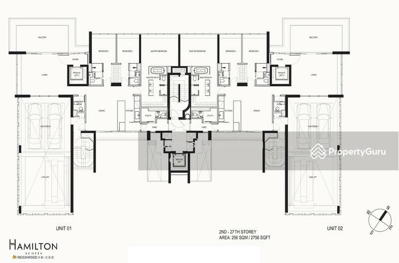 3Bed-2,756 sqft
