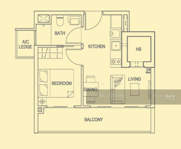 Le Regal, 340 Geylang Road, 1 Bedroom, 420 sqft, Apartment For Rent, by Ho Wee Choong, 20389657 - 1Beds-420sqft - PropertyGuru.com.sg