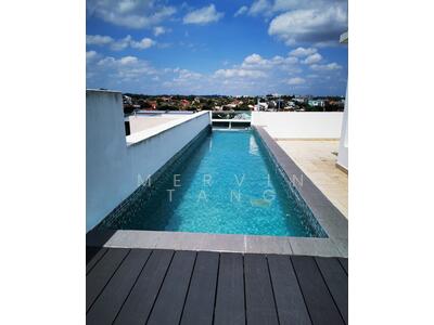 For Rent - MODERN LUXURIOUS Semi-D with Roof TOP Pool @ Jalan Ampang