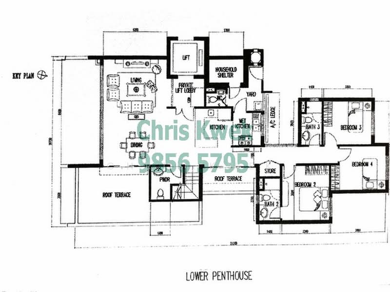 Casabella, 174 Duchess Avenue, Tanglin / Holland / Bukit Timah, 4 Bedrooms, 3,000 sqft, Condominium For Rent, by Chris Kwek, 20399956 - PropertyGuru.com.sg