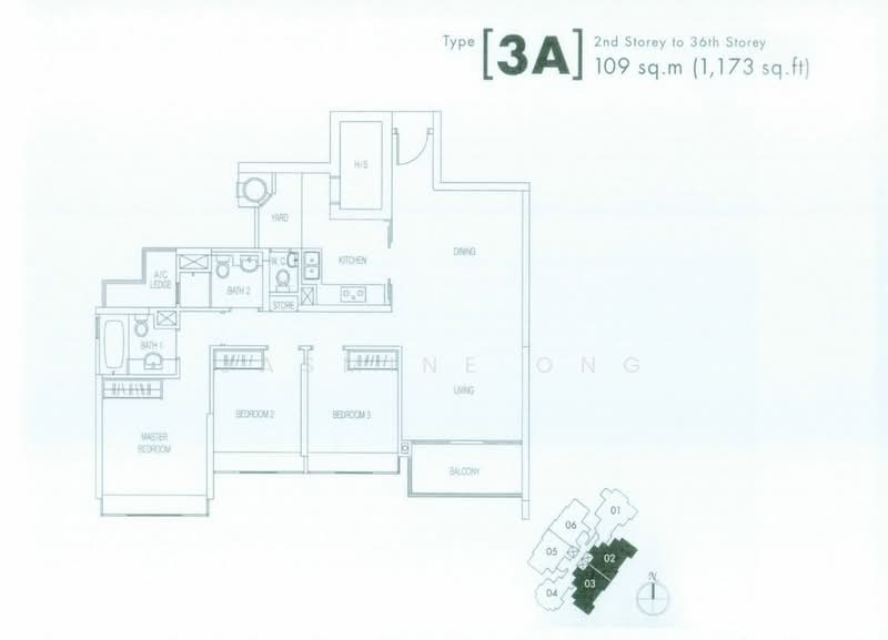 Meraprime, 301 Jalan Bukit Ho Swee, 3 Bedrooms, 1,173 sqft, Condominium For Rent, by Jasmine Ong, 20414536 - 3Bed-1,173 sqft - PropertyGuru.com.sg