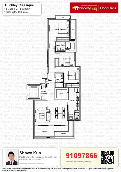 3Bed-1,410 sqft