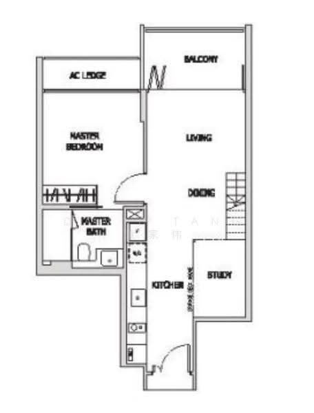 Mon Jervois, 43 Jervois Road, Tanglin / Holland / Bukit Timah, 1 Bedroom, 614 sqft, Condominium For Rent, by David Tang 董家伟, 20439998 - PropertyGuru.com.sg