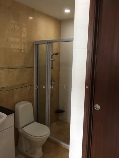 Master bathroom toilet