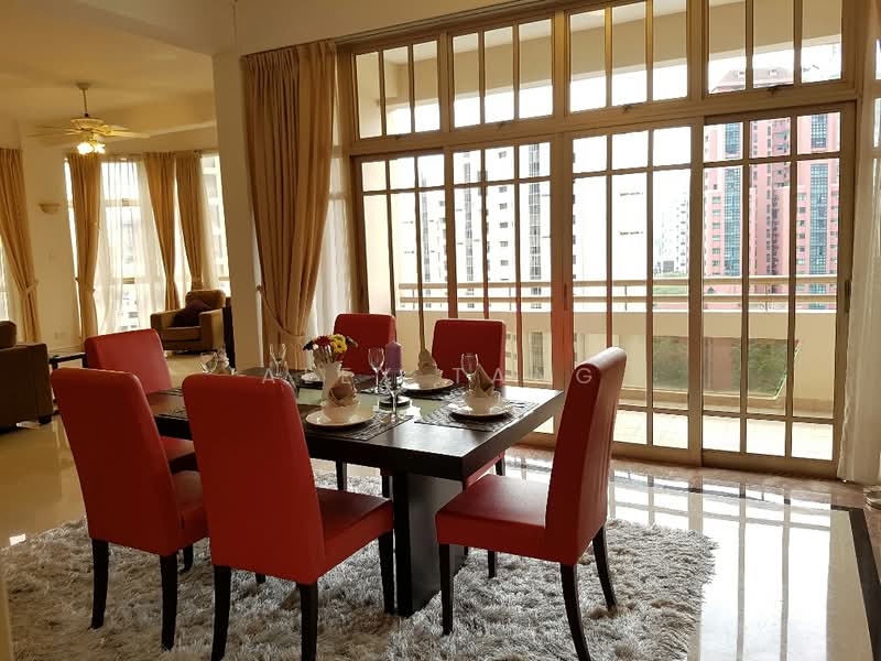 Leonie Condotel, 2 Leonie Hill Road, 4 Bedrooms, 2,715 sqft, Condominium For Rent, by Alex Tang 陳拁燐, 20456538 - dining hall, balcony - PropertyGuru.com.sg