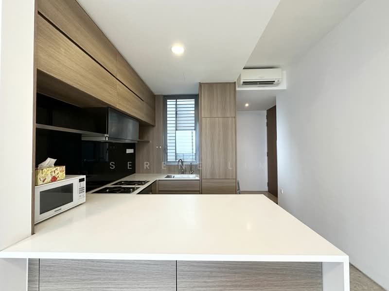 open kitchen w window