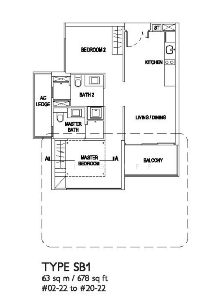 J Gateway, 2 Gateway Drive, 2 Bedrooms, 678 sqft, Condominium For Rent, by Ning Lee, 20462026 - PropertyGuru.com.sg