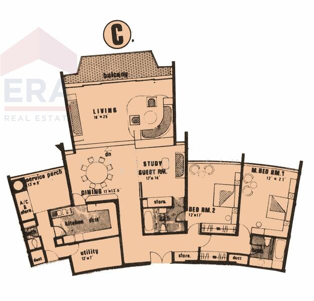 Cairnhill Plaza, 53 Cairnhill Road, 3 Bedrooms, 2290 sqft, Apartment