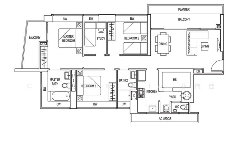 Nova 88, 8 Bhamo Road, 4 Bedrooms, 1,249 sqft, Apartment For Rent, by Catherine Lim, 20492372 - PropertyGuru.com.sg