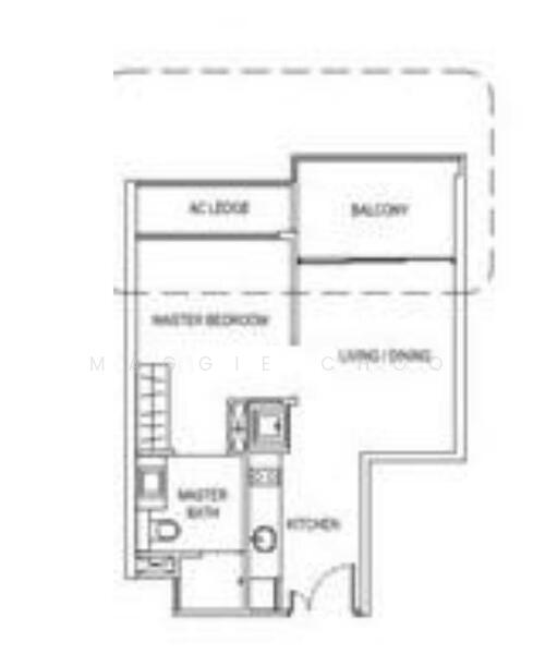 J Gateway, 2 Gateway Drive, 1 Bedroom, 474 sqft, Condominium For Rent, by Maggie Choo, 20499741 - 1Bed-474 sqft - PropertyGuru.com.sg