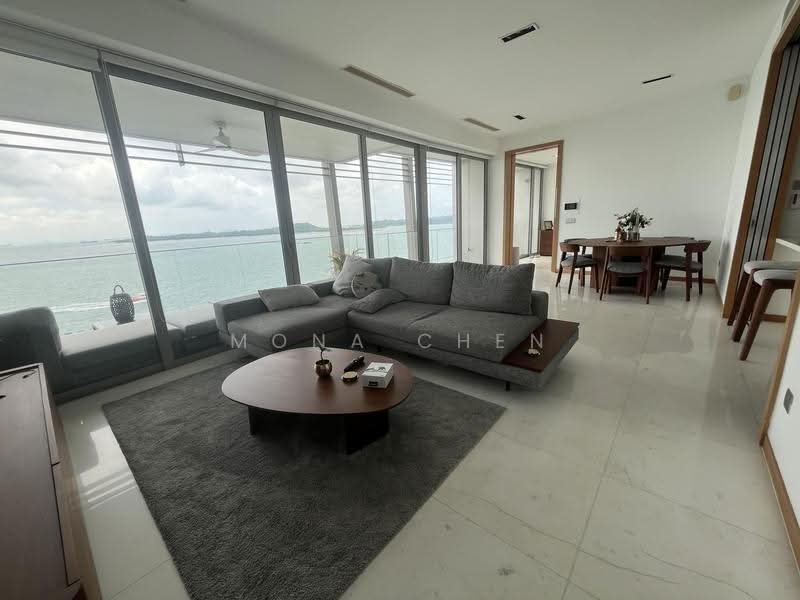 The Oceanfront @ Sentosa Cove, 289 Ocean Drive, Harbourfront / Telok Blangah, 4 Bedrooms, 2,067 sqft, Condominium For Rent, by Mona Chen, 20502186 - Living Room - PropertyGuru.com.sg