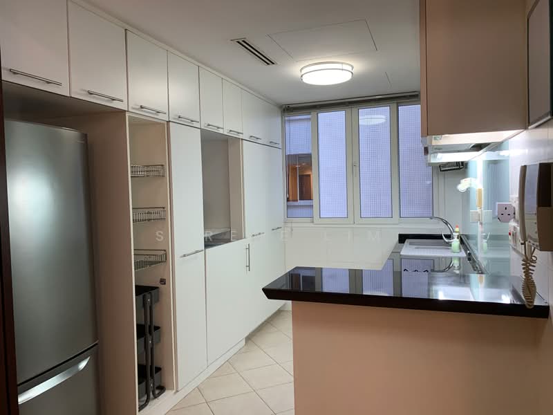 Robertson 100, 100 Robertson Quay, 2 Bedrooms, 872 sqft, Apartment For Rent, by Serene Lim, 20519680 - regular kitchen with glass sliding door - PropertyGuru.com.sg
