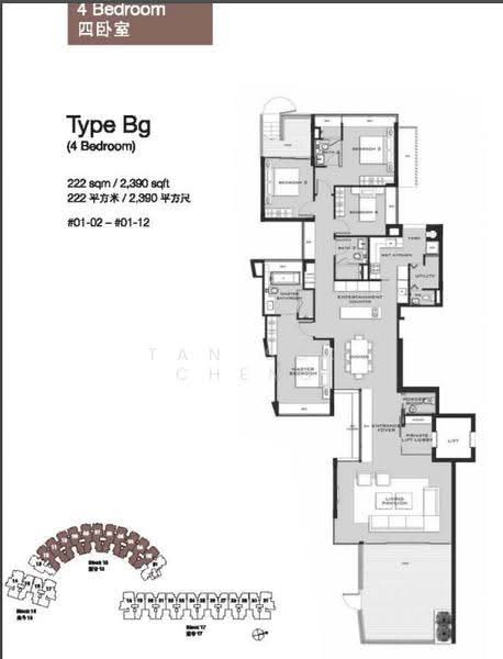 4Bed-2,390 sqft