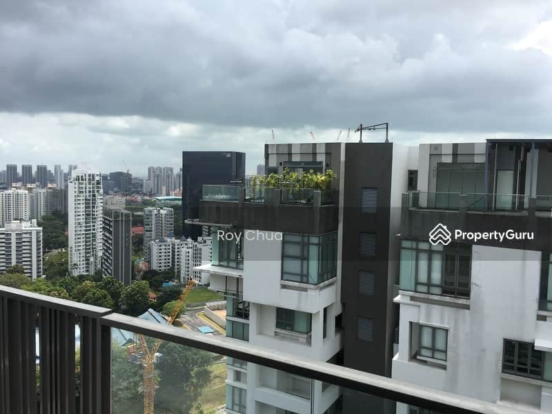 view from the balcony