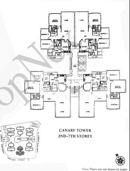 Pinevale, 4 Tampines Street 73, Pasir Ris / Tampines, 3 Bedrooms, 1,561 sqft, Condominium For Rent, by Peter Neilve Toh, 20526889 - PropertyGuru.com.sg