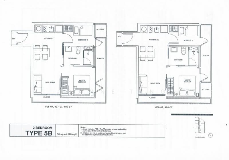 Vivace, 19 Tong Watt Road, 2 Bedrooms, 570 sqft, Apartment For Rent, by Joanne Teng, 20531590 - 2Bed-570 sqft - PropertyGuru.com.sg