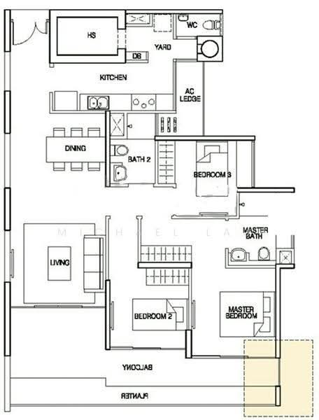 The Estuary @ Yishun, 1 Yishun Avenue 1, Sembawang / Yishun, 3 Bedrooms, 1,313 sqft, Condominium For Sale, by Michael Lau, 20541116 - PropertyGuru.com.sg