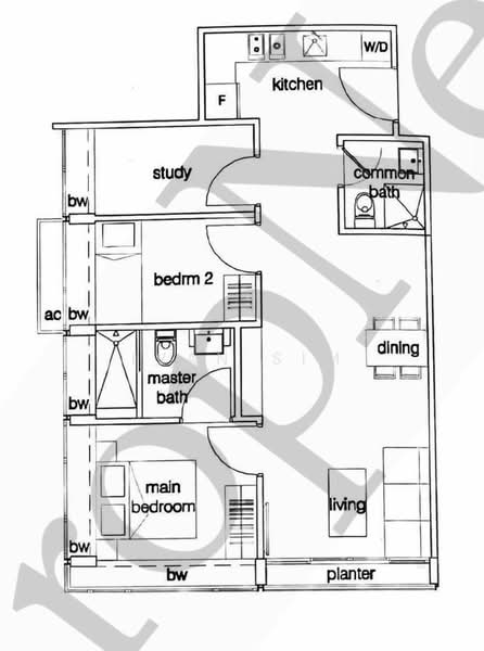 Alexis, 356 Alexandra Road, 2 Bedrooms, 786 sqft, Condominium For Rent, by Ivan Sim, 20548666 - PropertyGuru.com.sg