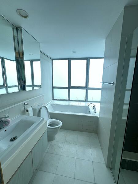 Master Bathroom with bathtub
