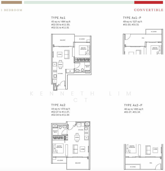 The Glades, 2 Bedok Rise, 1 Bedroom, 474 sqft, Condominium For Rent, by Kenneth Lim CT, 20558995 - PropertyGuru.com.sg