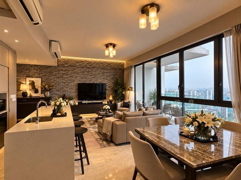 Centro Residences, 1 Ang Mo Kio Avenue 8, Ang Mo Kio / Bishan / Thomson, 3 Bedrooms, 1,001 sqft, Condominium For Sale, by Jason Choo 朱均庭, 20568748 - Living Room - PropertyGuru.com.sg
