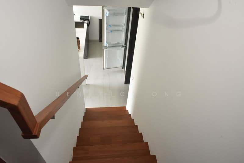 KAP Residences, 11 King Albert Park, 2 Bedrooms, 1,012 sqft, Condominium For Rent, by Benedict Ong, 20577025 - stair case leading to master bedroom - PropertyGuru.com.sg