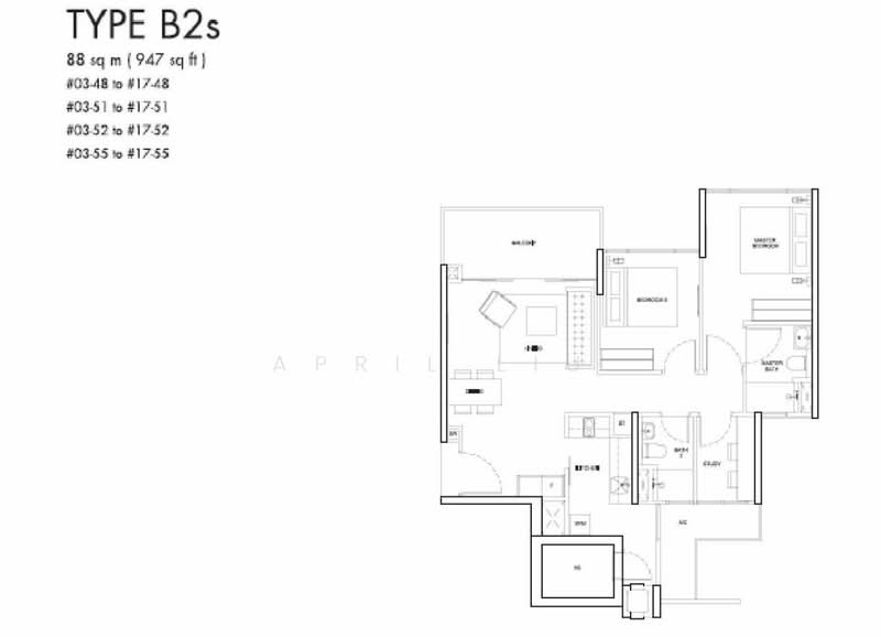 Riversails, 8 Upper Serangoon Crescent, 3 Bedrooms, 947 sqft, Condominium For Rent, by April Liu, 20585519 - PropertyGuru.com.sg