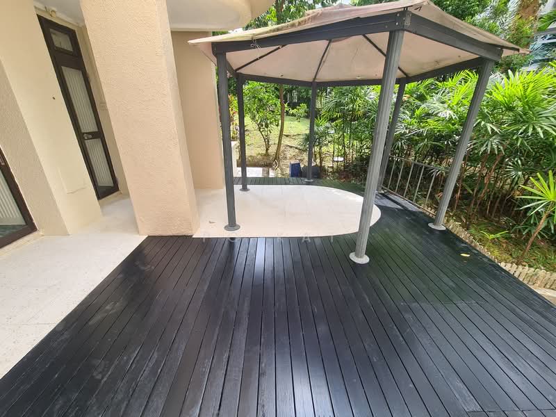 The Balmoral, 18 Balmoral Park, 4 Bedrooms, 3,310 sqft, Condominium For Rent, by PC Kat, 20588406 - Big outdoor patio with gazebo - PropertyGuru.com.sg