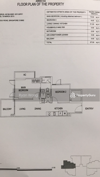 2Beds-614sqft