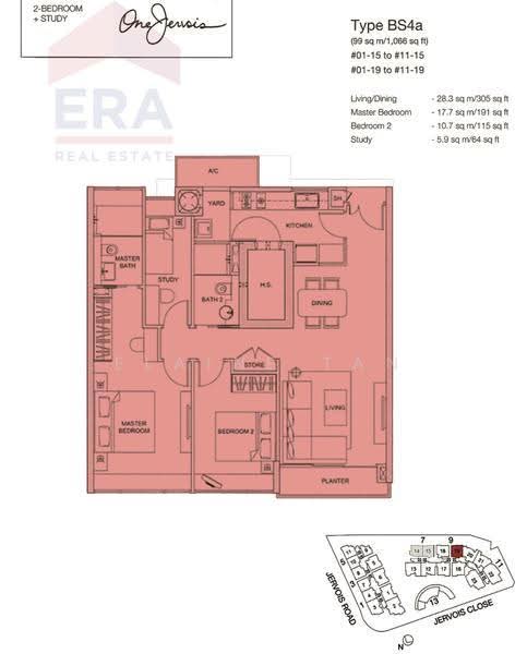 One Jervois, 7 Jervois Close, Tanglin / Holland / Bukit Timah, 2 Bedrooms, 1,066 sqft, Condominium For Rent, by Elaine Tan, 20607088 - PropertyGuru.com.sg