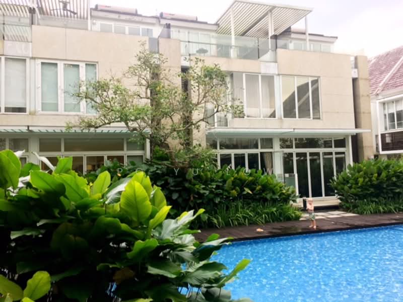 The Greenwood, 163 Greenwood Avenue, 5 Bedrooms, 3,025 sqft, Cluster House For Rent, by Po-Yu Low, 20624785 - Stay Healthy with Relaxing Greenery and Pool View from House - PropertyGuru.com.sg