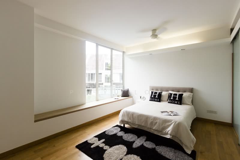 The Greenwood, 163 Greenwood Avenue, 5 Bedrooms, 3,025 sqft, Cluster House For Rent, by Po-Yu Low, 20624785 - Gorgeous Spacious Master Bedroom with Pool and Greenery View - PropertyGuru.com.sg