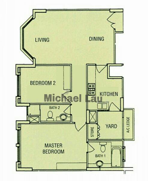 Emerald Garden, 33 Club Street, 2 Bedrooms, 947 sqft, Condominium For Rent, by Michael Lau, 20625306 - PropertyGuru.com.sg