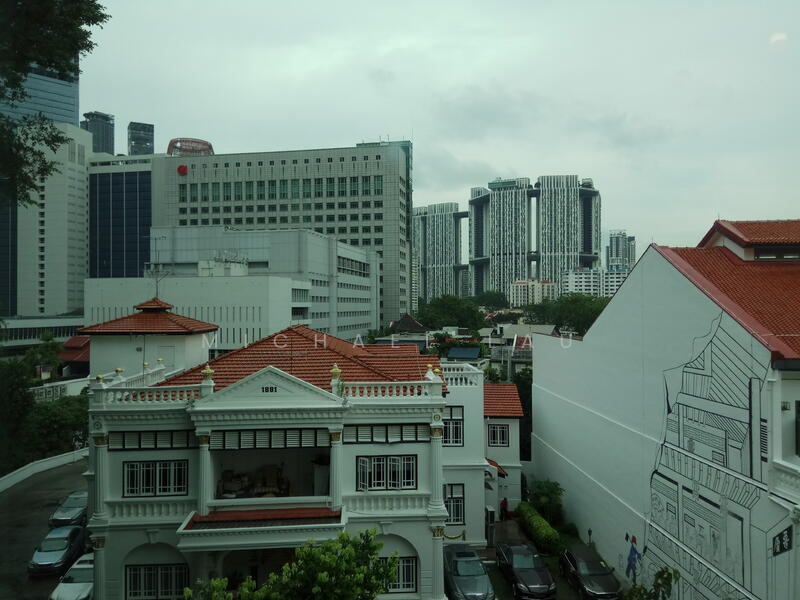 Emerald Garden, 33 Club Street, 2 Bedrooms, 947 sqft, Condominium For Rent, by Michael Lau, 20625306 - View from Living Area - PropertyGuru.com.sg