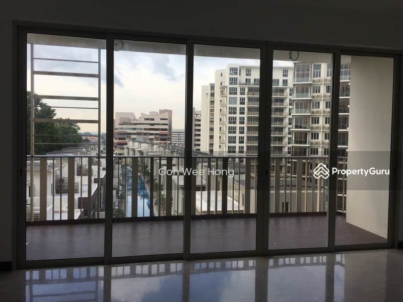Living and balcony